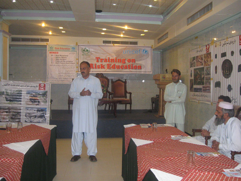 Saving Lives and Limbs through the delivery of Risk Education in FATA and KPK